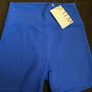 Wilo Women's Vibrant Blue Bike Shorts